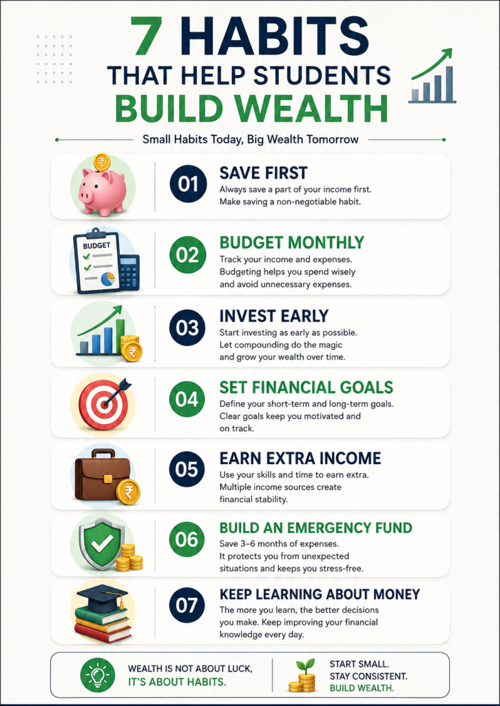 7 Habits That Help Students Build Wealth